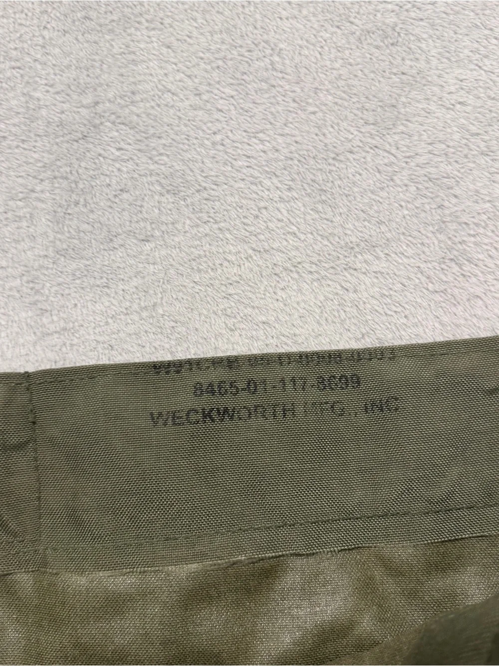 Lot of 2 USGI OD Green Nylon Duffel Bags Sea Garrison Duffle Equipment